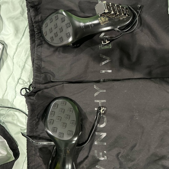 Givenchy heels, and matching bag worn twice.  Nearly brand new - Picture 3 of 5